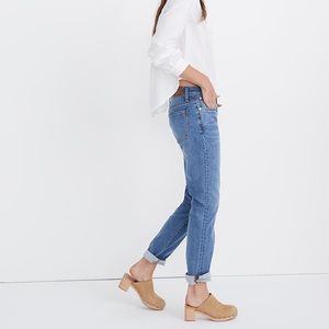 Madewell Boy All Cotton Jean Size 24 Slouchy Mid Rise